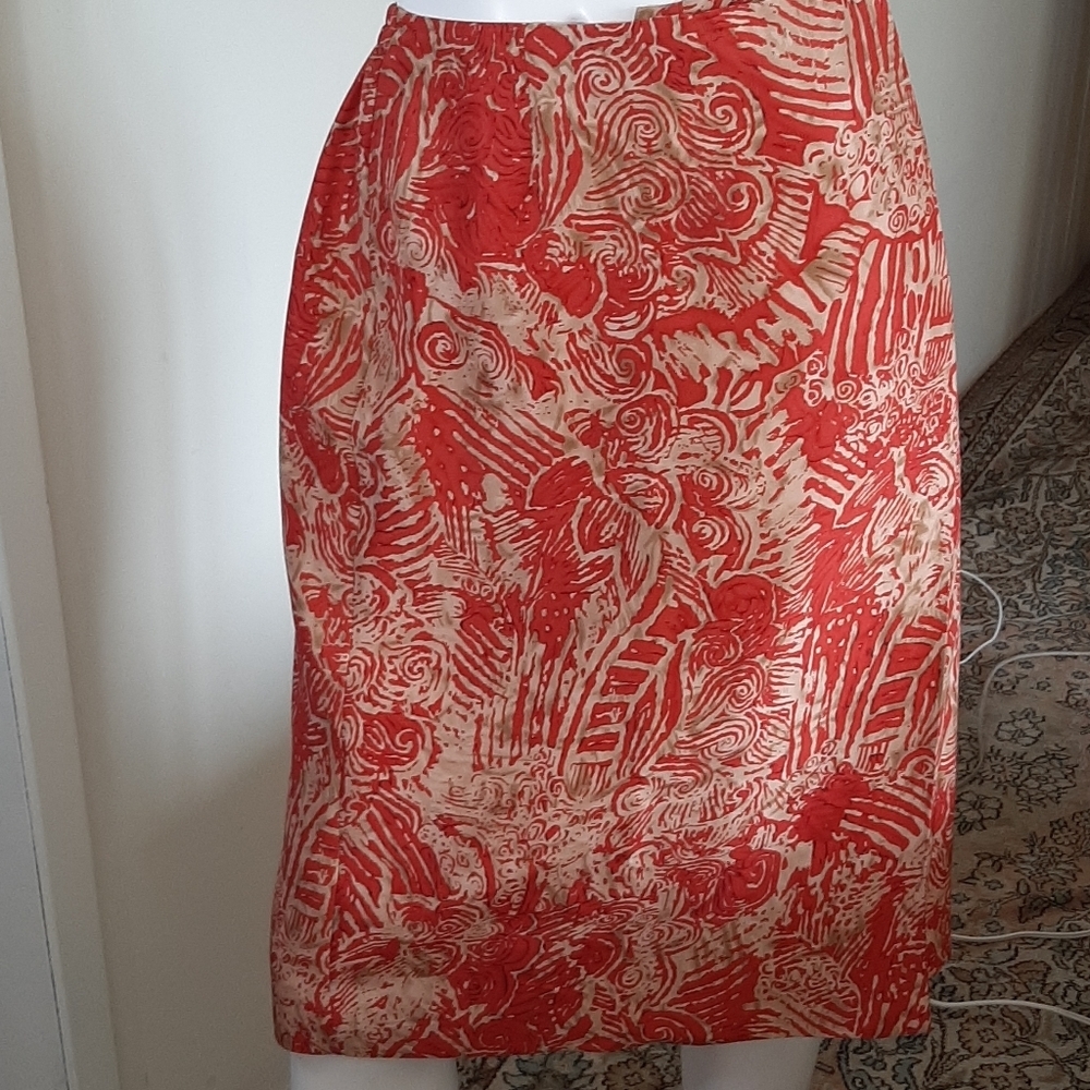 Wrap Silk skirt by nygard